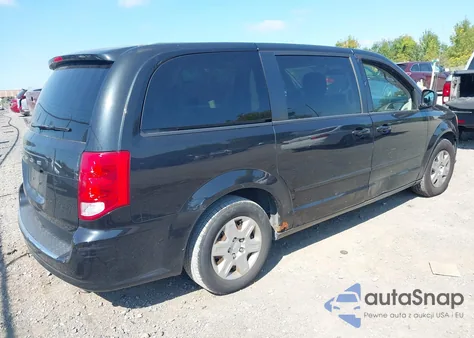 2012 Dodge Grand Caravan Se from USA, damaged, VIN 2C4RDGBG6CR360477